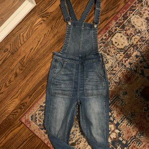 Madewell Frayed Overalls
